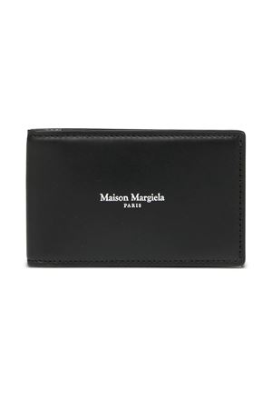 Black calf leather cardholder MAISON MARGIELA | SA2VX0005P8729H1145